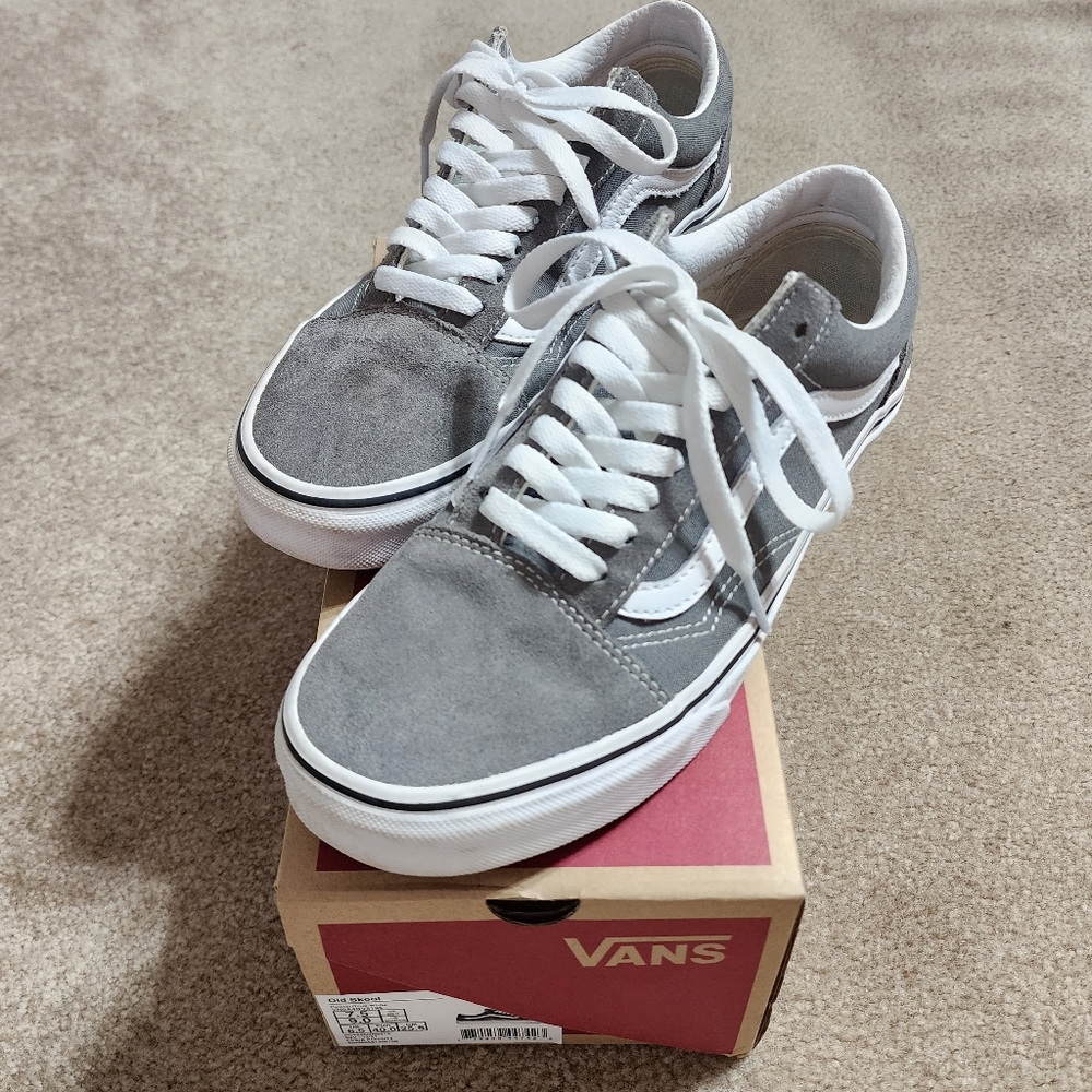 Vans Old Skool Pewter True White